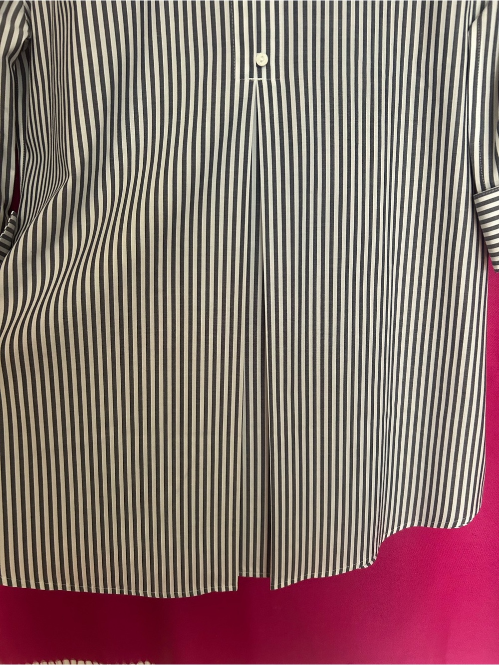 Chico’s No Iron Striped Shirt - Picture 3 of 3